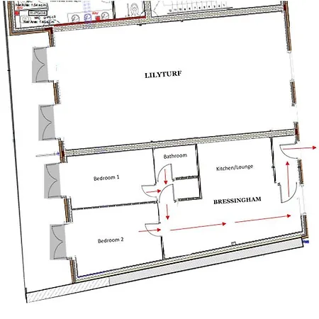 Apartmán Bressingham - 2 Bedroom Luxury By Mint