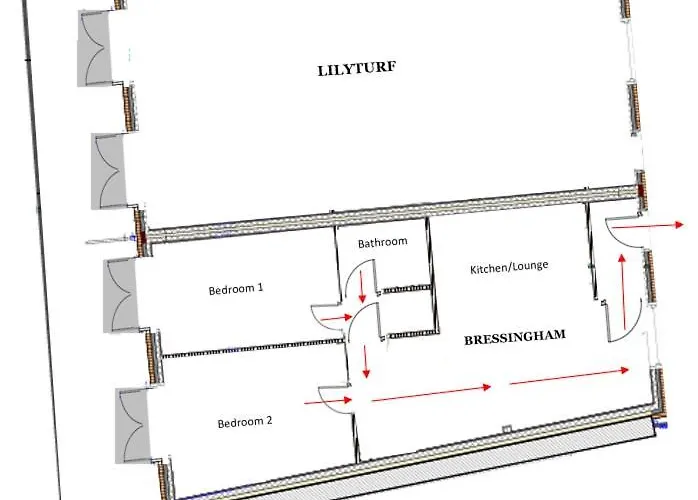 Apartman Bressingham - 2 Bedroom Luxury By Mint